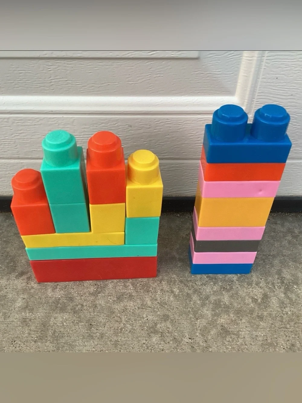 Super Sized Mega Bloks CAT Dump Truck